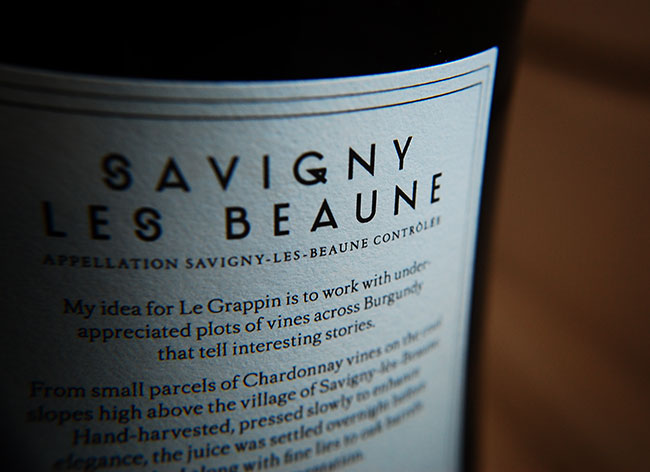 Amitié Wines Welcomes Le Grappin