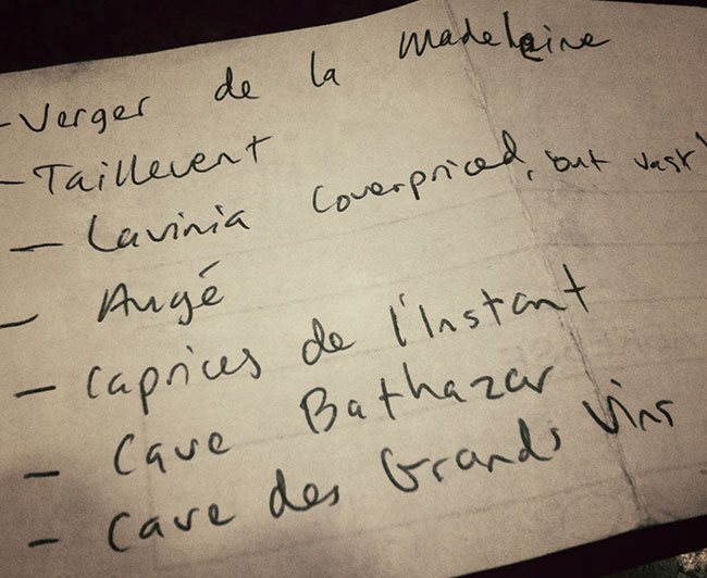 A List of Paris Caves