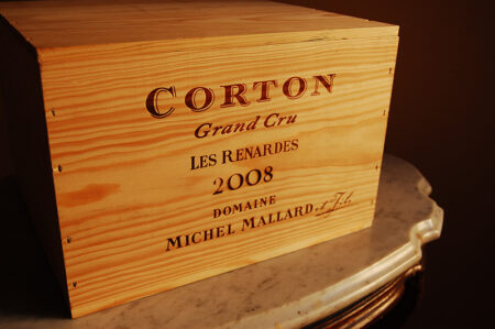 Corton Les Renardes Original Wood Case