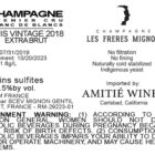 Les Freres Mignon 2018 'Terroir de Cuis' Blanc des Blancs Champagne