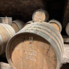 Du Grappin Aligote in barrel