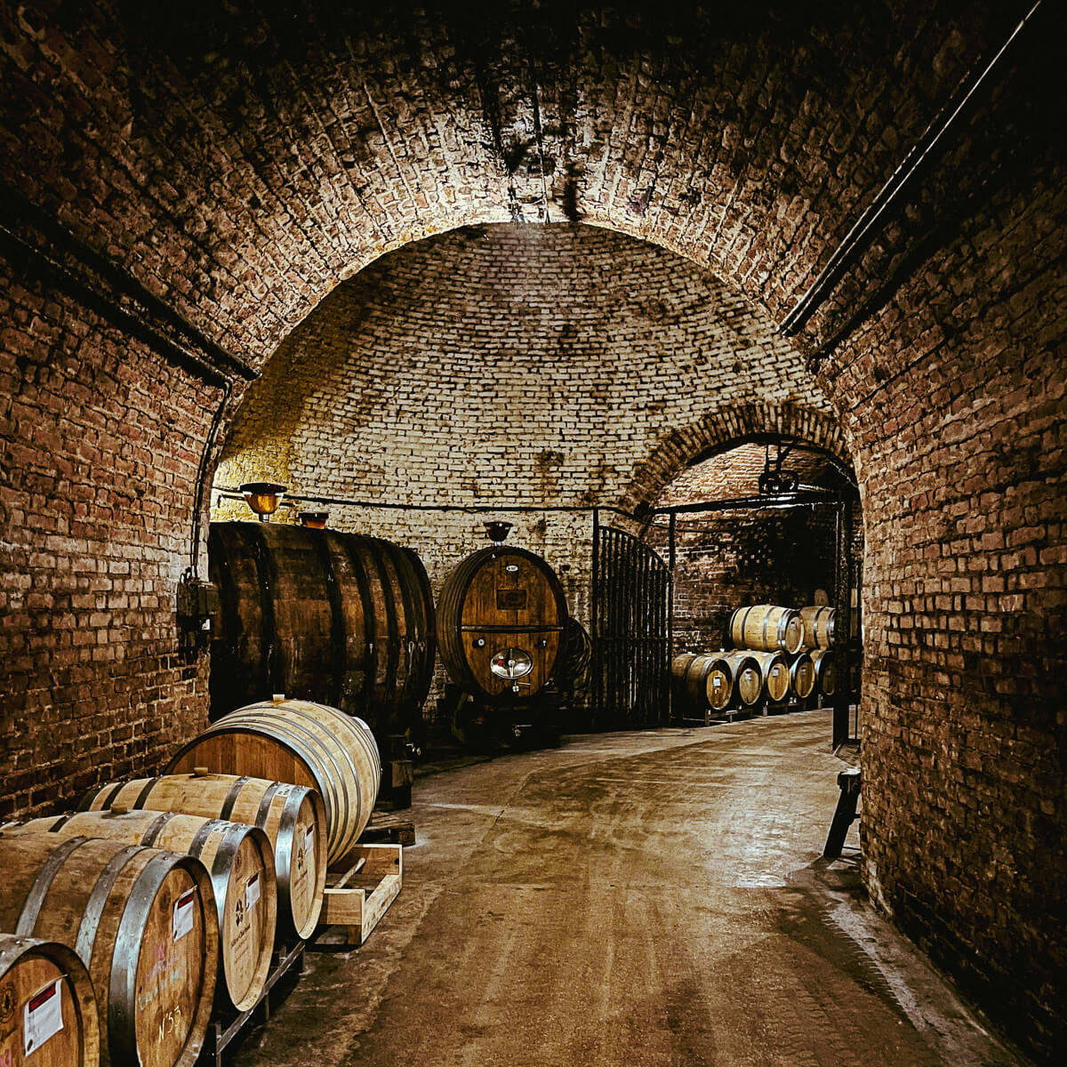 Champagne Hélène Charbaut historic cellar roundabout